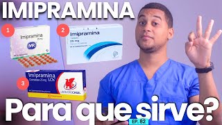 IMIPRAMINA PARA QUE SIRVE  3 COSAS [upl. by Akenaj]