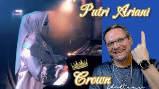 Putri Ariani  Crown Official Music Video  First Time Reaction [upl. by Octavie]