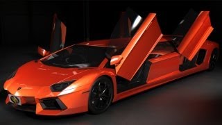 Lamborghini Aventador Limo  Official Video  Cars For Stars ® [upl. by Lakim]