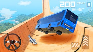 Bus Stunt Simulator  3D Bus Android Gameplay [upl. by Nadya]