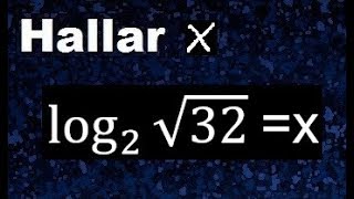 ecuaciones con Logaritmos  hallar el logaritmo con raices como se halla un logaritmo con radicales [upl. by Karoly]