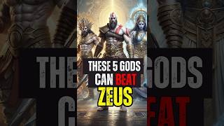 Top 5 Gods Who Are More Powerful Than Zeus  Zeus  Kratos Amaterasu Vishnu Marduk Odin [upl. by Juliann]