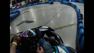 Indoor Electric GoKarting POV [upl. by Tavis149]