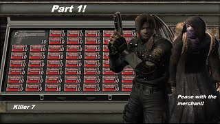 RE4 Resident evil 4 only Killer7 Accuracy gameplay Part 1 [upl. by Willdon]