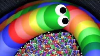 Slitherio AI100000 score Epic slitherio gameplay High score slither snack 155 [upl. by Carisa685]