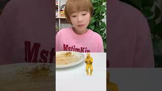 Bandar Mama Nodles Order 🥳 mini wood toy wood working art skill short cartoon viral trending [upl. by Easton487]