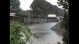 Erfelder Brücke bei Hochwasser 1987RiedstadtStockstadtBiebesheimGernsheim [upl. by Noreg]