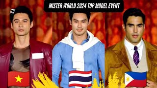 Mister World 2024 Top Model Event Vietnam Thailand Philippines Who is your favorite [upl. by Delwyn541]