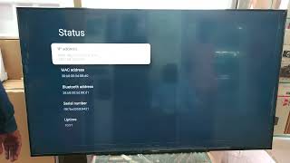 HOW TO CHECK THE SERIAL NUMBER OF SONY SMART ANDROIDGOOGLE TV SONY 65X90J [upl. by Genesia]