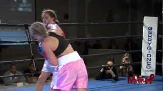 Pucek vs Larcinese  Womens Pro Boxing [upl. by Dnomal]