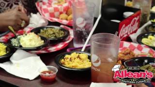 Alleans Southern Cuisine 30 sec Commercial [upl. by Yltsew]