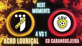 Jogo Juvenis  ACRD Louriçal 4  1 CD Caranguejeira [upl. by Airehtfele829]