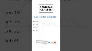 Only 30 people can answer this‼️maths reasoning education exam Sankhyaclass [upl. by Moria145]