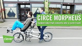 Circe Morpheus TandemCargo Bike  Clever Cycles [upl. by Wartow]