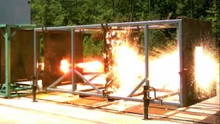 Electromagnetic Railgun Firing Hypervelocity Projectile  Mach 7 [upl. by Enom]