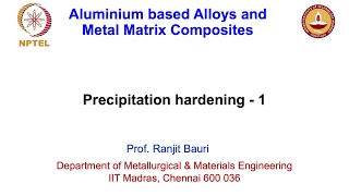 Precipitation hardening  1 [upl. by Rogovy]