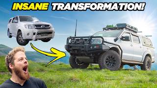 DREAM TOYOTA HILUX BUILD in 10 minutes Will it handle a 4WD247 trip [upl. by Eirrahs57]