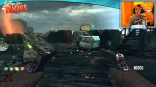 Black Ops 2 Zombies Nuketown Round 36 GameplayTutorial wSyndicate [upl. by Chapen]