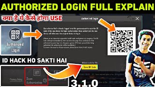 Authorized login Pubg Mobile  Scan Authorization Pubg Mobile  Scan QR Code Pubg Mobile  Explain [upl. by Ymeraj865]