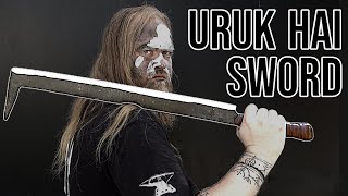 Forging a URUK HAI SWORD from LORD OF THE RINGS [upl. by Anasiul969]