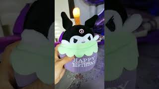 Kuromi Plush Doll Birthday Cake [upl. by Acacia798]