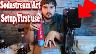 Sodastream Art setup and first time use [upl. by Karleen]