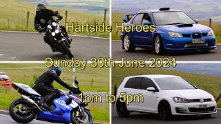 Hartside Pass  1pm to 5pm Sunday 30th June 2024  All the afternoon action from the hairpin [upl. by Marcel]