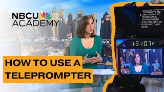 Anchoring and Teleprompters 101 [upl. by Thurman264]