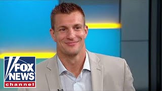 Rob Gronkowski joins Fox amp Friends to talk life off the field [upl. by Nowaj]