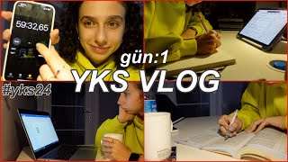 YKS ÇALIŞMA GÜNLÜĞÜM  gün gün vlog [upl. by Anna-Maria63]