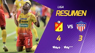 Pereira vs Junior Resumen y goles  Liga BetPlay Dimayor 20222  Cuadrangulares  Fecha 1 [upl. by Gertrudis888]