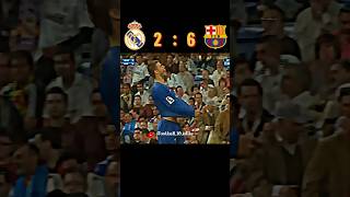 FC Barcelona 🆚 Real Madrid 62 Match Highlights 🤯shorts football youtube messi ronaldo [upl. by Marc]