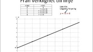 Linjära funktioner [upl. by Ekal]