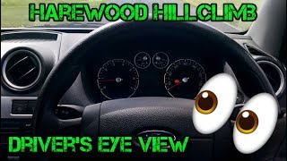 Drivers Eye View of Harewood Hillclimb  Ford Fiesta [upl. by Aleuqahs]