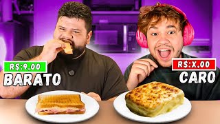 Misto Quente Caro VS Misto Quente Barato  React Thiago Quatroque [upl. by Ginger]