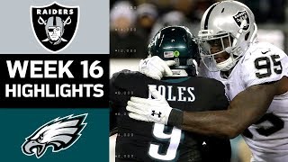 Raiders vs Eagles  NFL Week 16 Game Highlights [upl. by Hairem]