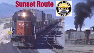 Southern Pacific’s Desert Raceway  The Sunset Route in 1995 [upl. by Nawuq]