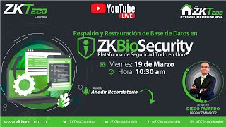 Respaldo y Restauración de Base de Datos en ZKBioSecurity [upl. by Cain]