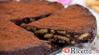 Torta di biscotti al cioccolato  Ricettait [upl. by Curcio713]