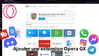 TUTO  Comment ajouter une extension sur Opera GX [upl. by Bowers]