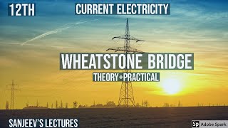 Wheatstone Bridge  Practical I Class 12 [upl. by Aiciruam]