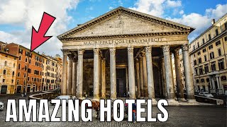 BEST hotels in ROME for 2023  Our Honest Recommendations [upl. by Atinoj]