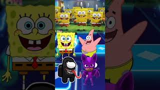 SpongeBob Animation Pippa Pig Exe Sonic Hedgehog Exe Coffin Dance Tiles Hop musicgame [upl. by Beitz399]