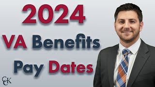 VA Disability Pay Dates for 2024 VA Payment Schedule [upl. by Ronoc]