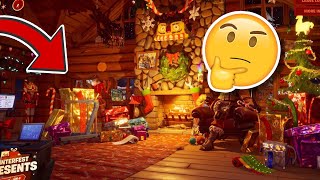 Where is the last present in Fortnite Cabin How To Open Last Present in Fortnite [upl. by Ailecra320]