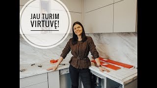 Įsirenginėjam būstą6 jau turim virtuvę [upl. by Emmaline110]