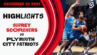 Surrey Scorchers vs Plymouth City Patriots  Game Highlights [upl. by Ahsinnek]