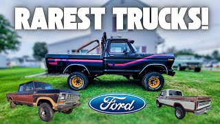 TOP 3 RAREST Dentside Ford Trucks in 1979 [upl. by Ellennoj]