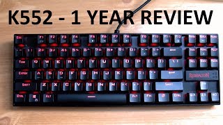 Red Dragon Kumara K552  Best Budget Mechanical Keyboard  15 Year REVIEW [upl. by Ajar953]