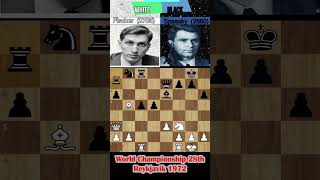 Fischer vs spaskky GAME 6 notable game [upl. by Raseta]